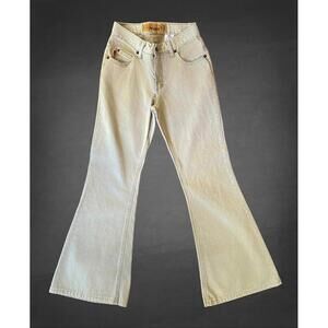 Y2K 2000 Vintage. "Mudd" Brand Khaki Flares Size 2